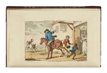 (ROWLANDSON, THOMAS.) Gambado, Geoffrey. An Academy for Grown Horsemen.